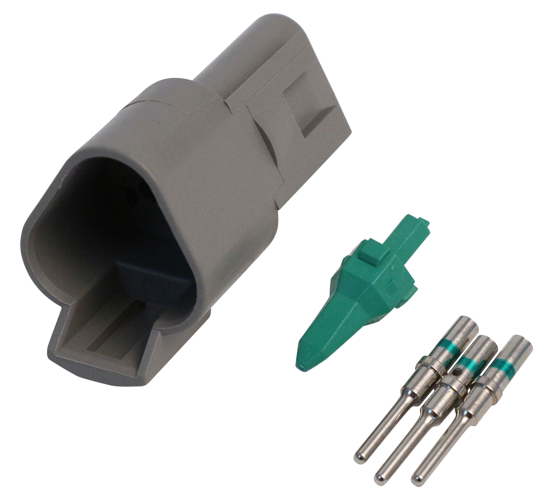 インディアンス Hardin Marine - Male Three Wire Deutsch Connector Plug and Pins