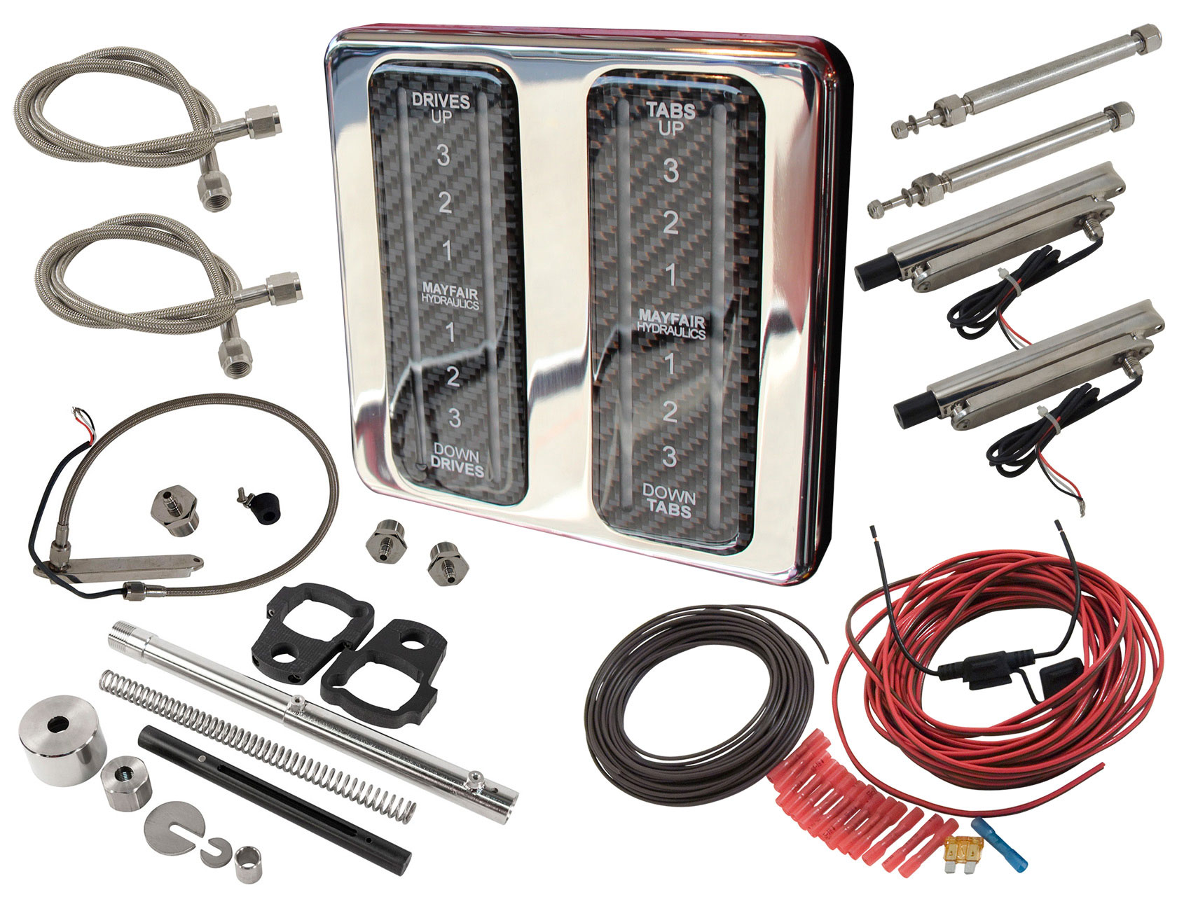 Hardin Marine - LED Trim Indicator Kit for Single Mercury