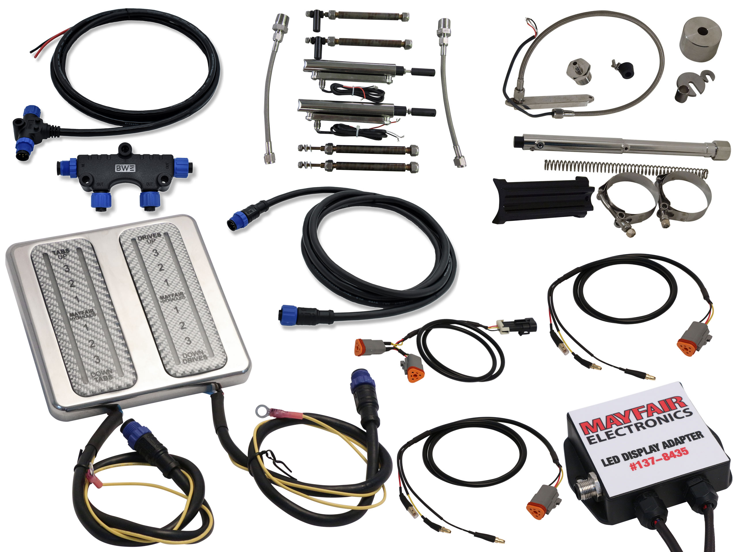 ゴ*太様 MARINAIR インプットトランス　ジャンク Hardin Marine - LED Trim Indicator Kit for Single Mercury