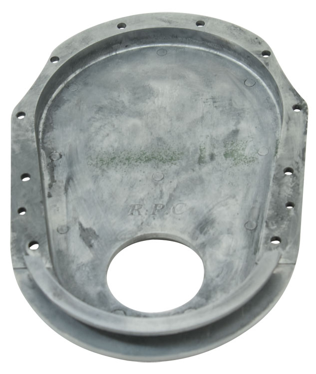 Big Block Chevy Polished Aluminum Timing Cover - Gen 5