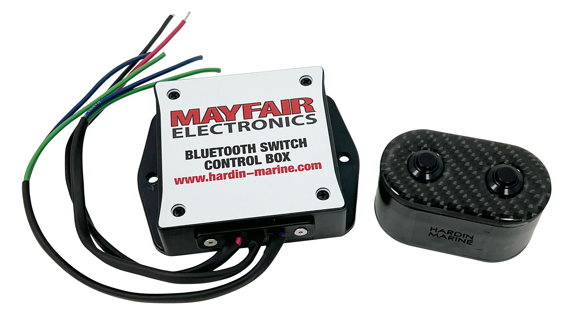 任天堂 - momo Hardin Marine - Dual Trim Switch Bracket For Most 6-Bolt