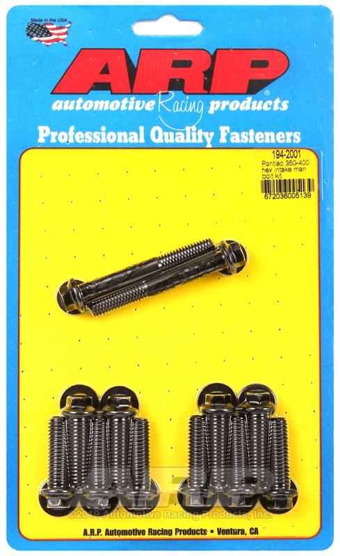 ARP Pontiac Intake Bolt Kit ARP Pontiac Intake Bolt Kit
