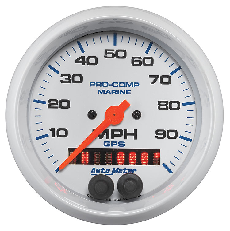 Hardin Marine - GPS Multi Function 100 MPH Speedometer Gauge Hardin Marine - GPS Multi Function 100 MPH Speedometer Gauge