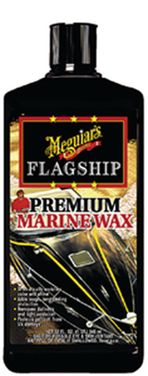 MEGUIARS INC FLAG SHIP/PREM MARINE WAX 
