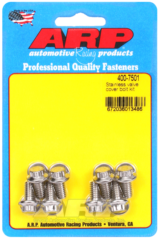 ARP S/S Valve Cover Stud Kit 12pt (8) ARP S/S Valve Cover Stud Kit 12pt (8)