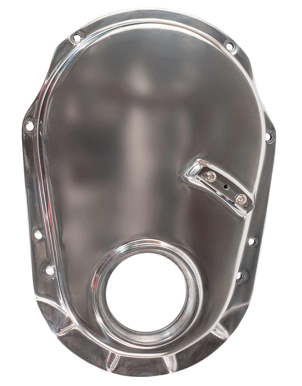 HRC Big Block Chevy Aluminum Timing Tab – BBC 396-454 – 8" Balancer With Pointer