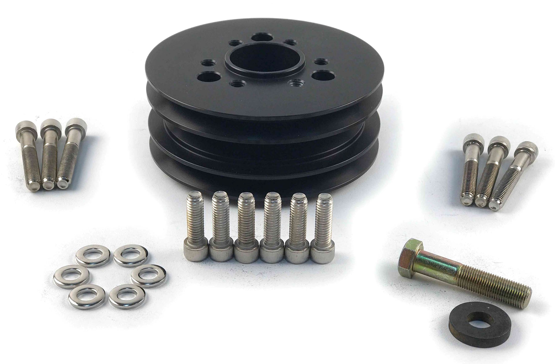 Hardin Marine - Supercharged BBC 3 Groove Crank Pulley