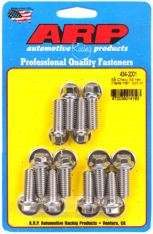 ARP SBC Intake Bolt Kit ARP SBC Intake Bolt Kit