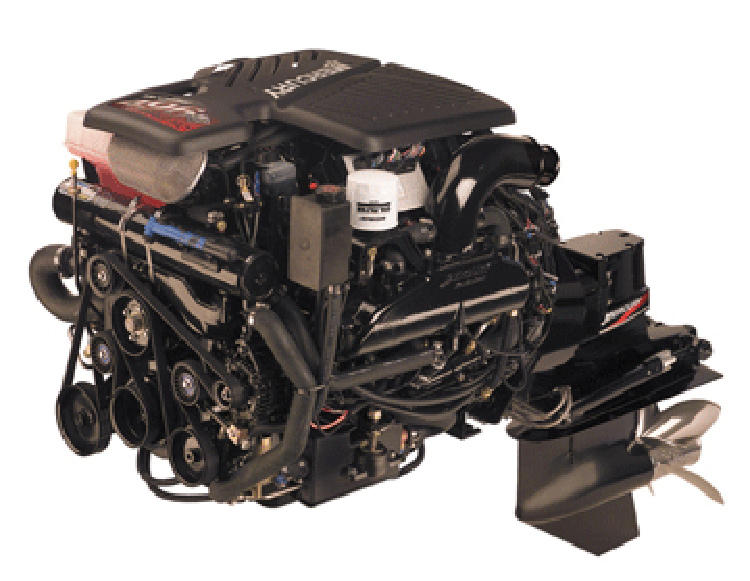 496 HO MerCruiser Complete Engine Package 425 Hp Sterndrive, 41 OFF
