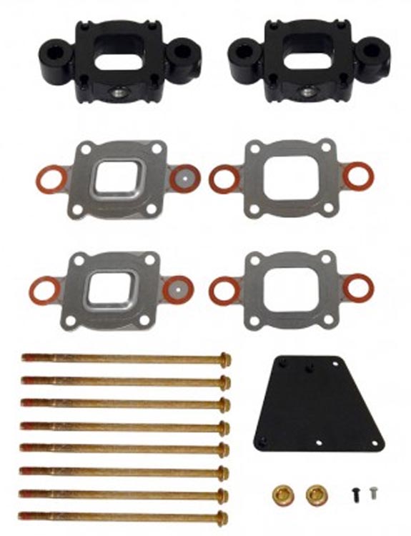 サイドスペンサー Hardin Marine - SPACER 1.7 INCH RISER-EXHAUST Mercruiser 865995A01