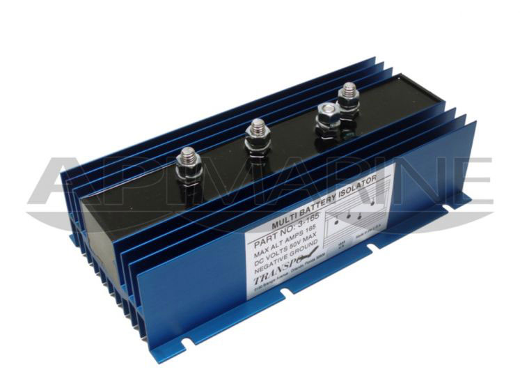 Hardin Marine - Battery Isolator 3-Batteries 1-Alternator 165-AMP