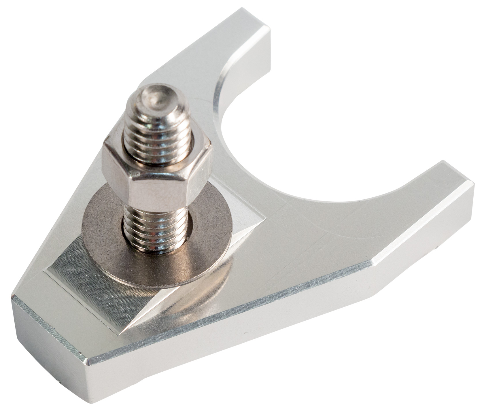 Specialty Products Distributor Hold Down Clamp Chevy (Silver Billet)