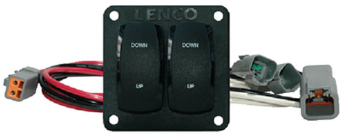 Hardin Marine - Double Rocker Switch Panel for Dual-Actuator Trim Tabs