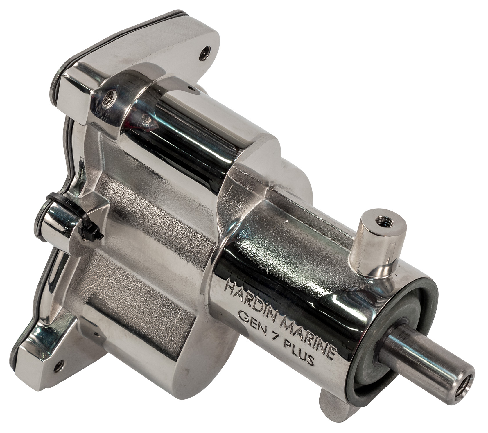 Stainless Steel Gen 7 Plus Sea Pump for Mercury 350 Mag, 496 Mag / HO, 8.2L  Mag and 502 Mag - With Pulley