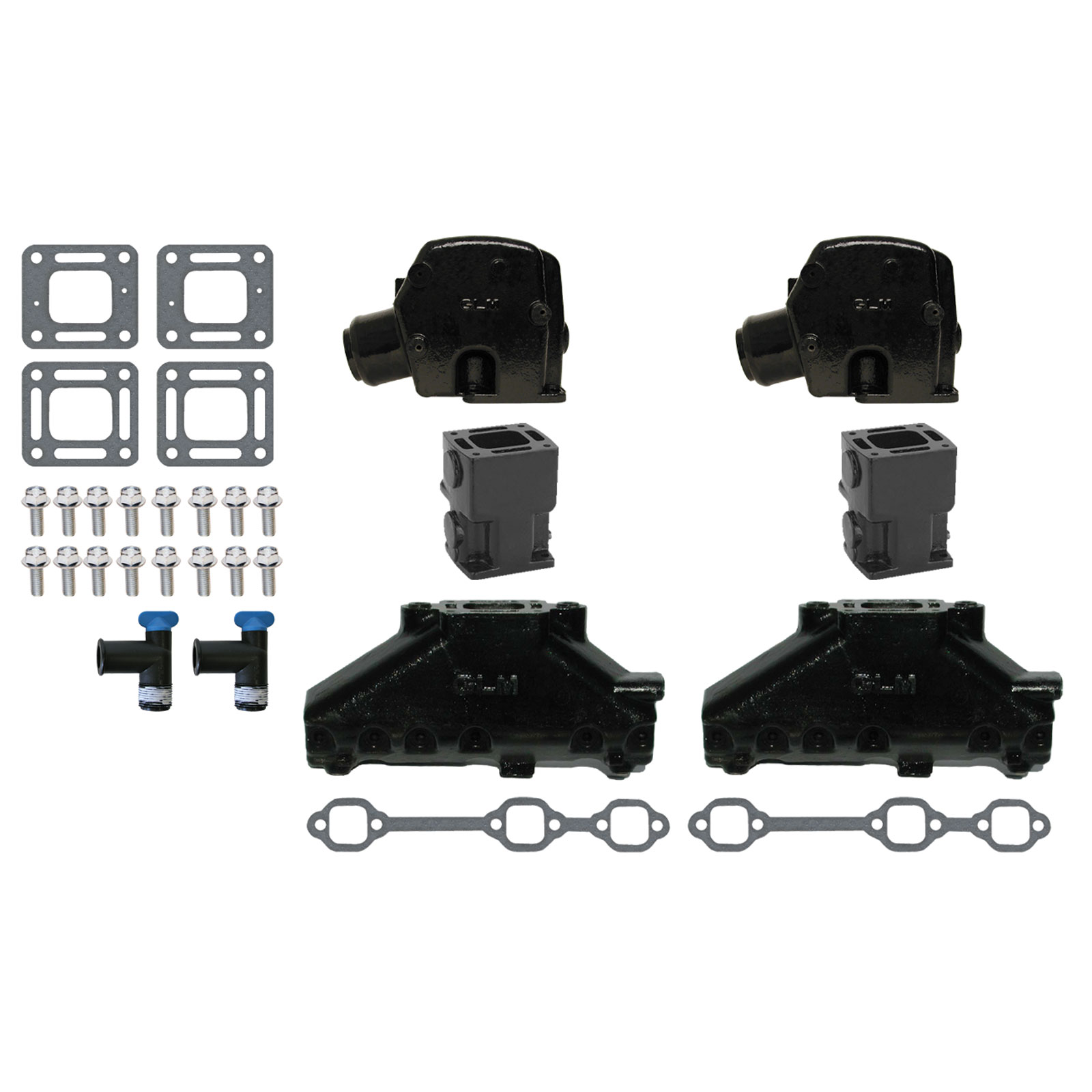 Seaページ Hardin Marine - Mercruiser V6 Exhaust Manifold and 3