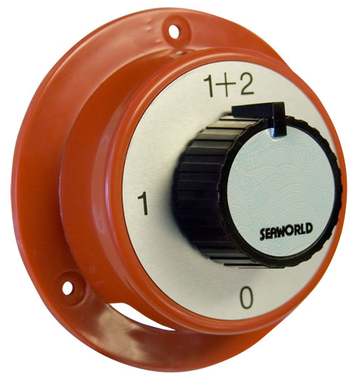 Ocean Breeze Triple Battery Switch Panel Box For Boat Marine RV Starboard