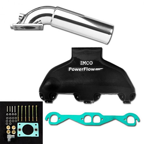 PowerFlow Small Block Manifold and "A" Riser Kit