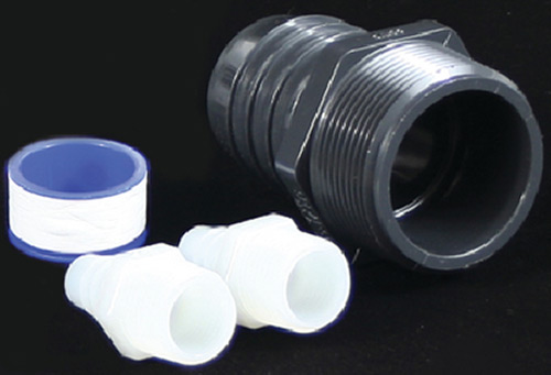 Water Tank Straight Adapter Kit