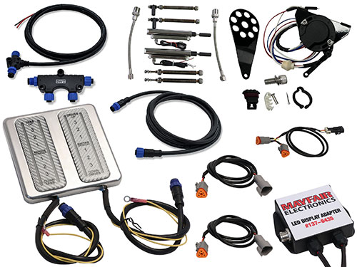 Hardin Marine - LED Trim Indicator Kit for Single Mercury Bravo