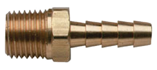 Barb-Aluminum Male 3/8X3/8NPT