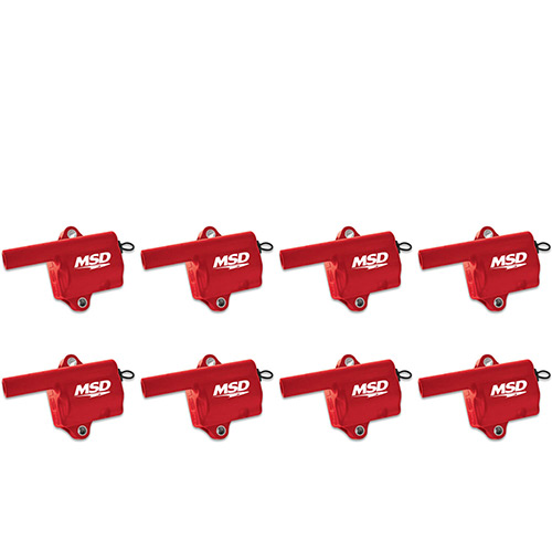 MSD Ignition Coils Pro Power Series, 8 Pack for 1999-2006 GM LS
