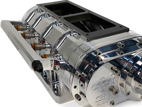 6-71 Billet EFI Injector Case With High-Helix Billet Rotors (6Pt.)
