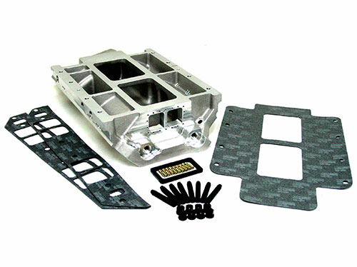 Competition Big Block Chevy Tall Manifold Satin