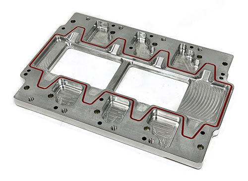 LS Billet Manifold Top Plate Only (71 Series)