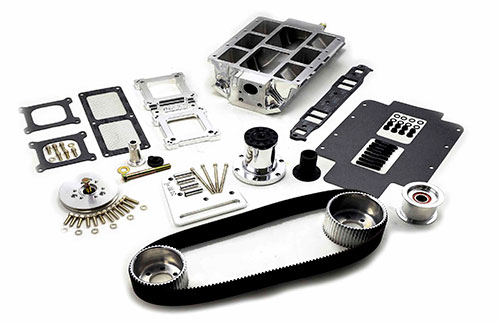 Small Block Chevy Chevy Lrg Port Polished 1V Accessory (6V-71)