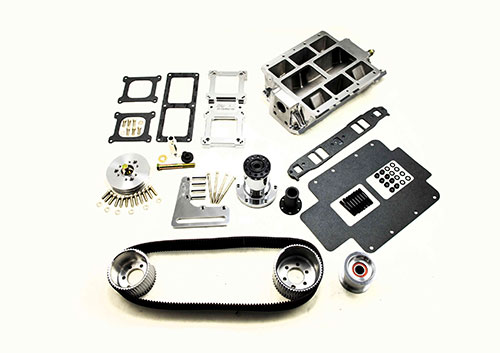 Small Block Chevy Chevy Lrg Port Polished 2V Accessory (6-71)