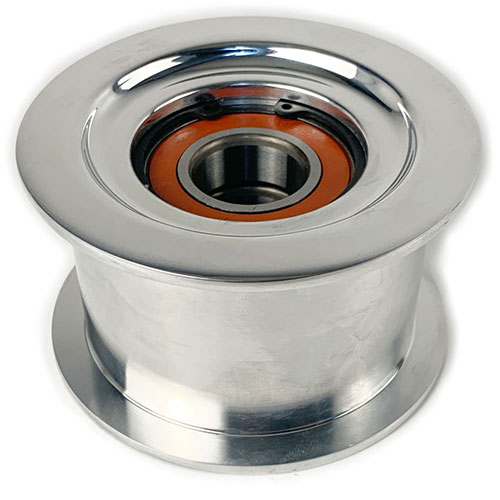TBS Idler Pulley Assembly (4″ Diameter – 2″ Wide)