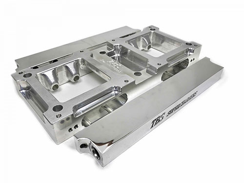 TBS EFI Plate (For Dual Throttle Bodies) W/Fuel Rails