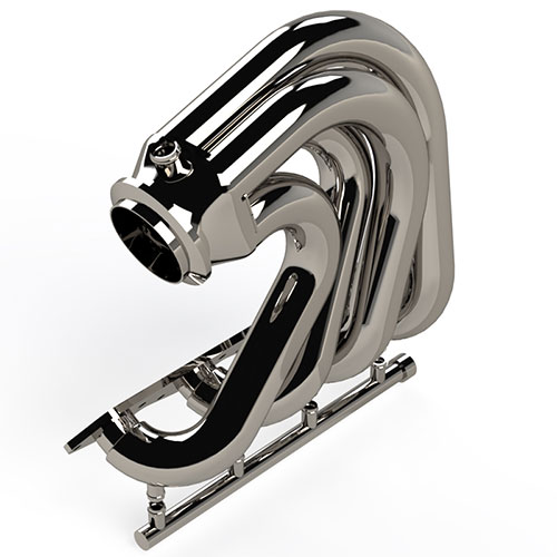 CMI 496 Sport Tube Exhaust System - No Tailpipes