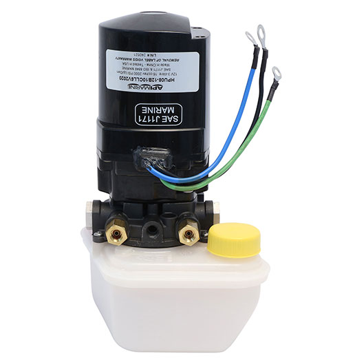 Power Trim Tab Motor / Pump, 12V, Mercury