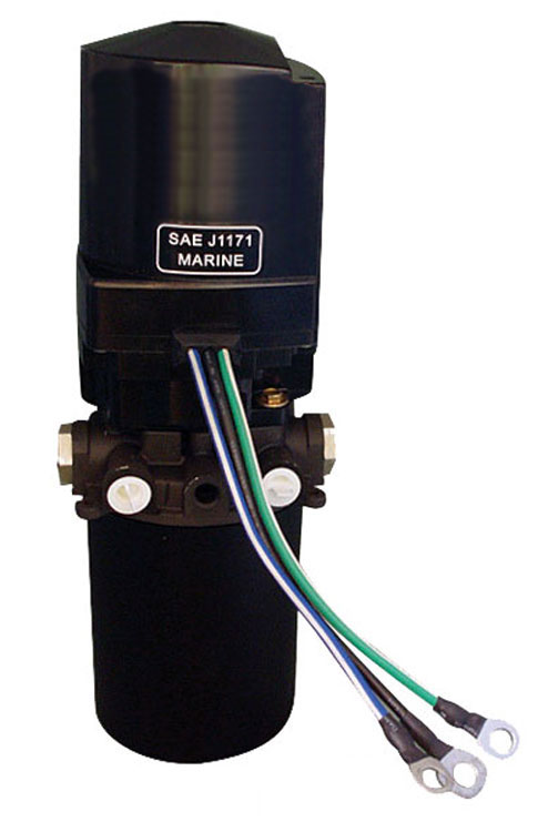 Trim Pump - 12V 3-Wire Pump Used On Mercruiser Speedmaster Drives