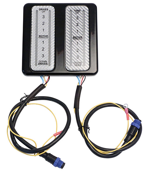 LED Trim Indicator Panels Only, 4 Slot for Tabs and Drives