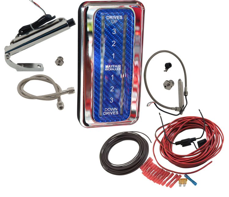 Hardin Marine LED Trim Indicator Kit for Single Mercury 6 Outdrive