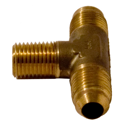 Fitting -6 JIC X 1/4" NPT Tee