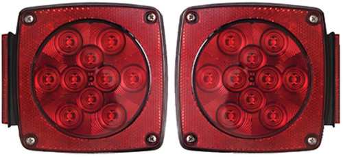 Under 80" Waterproof LED Trailer Light Set"