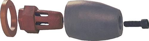 Martyr Pleasurecraft Propeller Nut & Anode Kit, Zinc, Series C