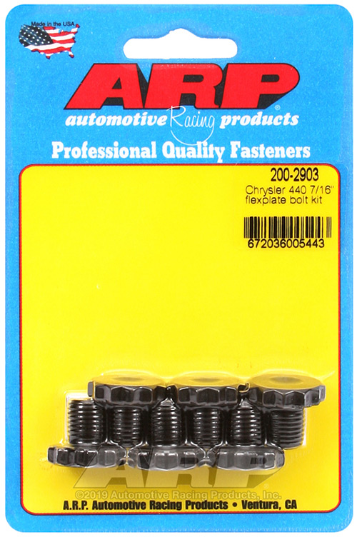 Chrysler 440 7/16 flexplate bolt kit