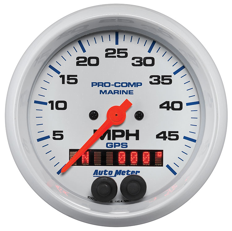 Autometer 100 MPH GPS Speedometer 3-3/8"