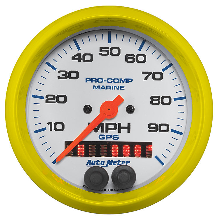Autometer 100 MPH GPS Speedometer 3-3/8"