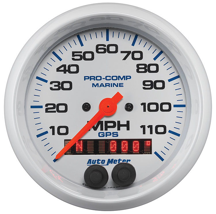 Autometer 100 MPH GPS Speedometer 3-3/8"