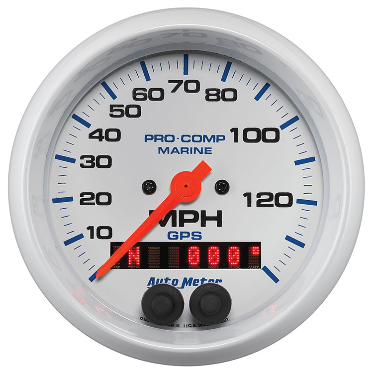 Autometer 100 MPH GPS Speedometer 3-3/8"