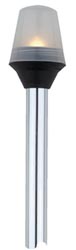 Attwood Frosted Globe All-Round Light, 2-Pin Standard Pole 24"