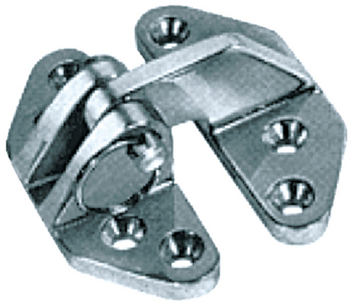 Attwood Hatch Hinge Stainless Steel, Open Size 3-1/2" x 1-3/8"
