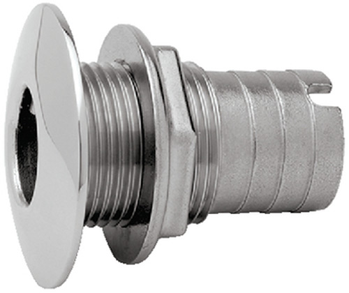 Attwood Thru Hull Stainless Steel 5/8" For Hose, Short"