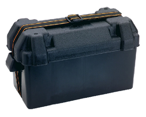 Attwood Large Battery Box, Black, Vented - Fits Group 29/31