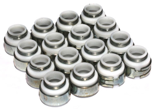 Positive Stop PTFE Valve Seals: For 3/8" Valves & .530" Guides